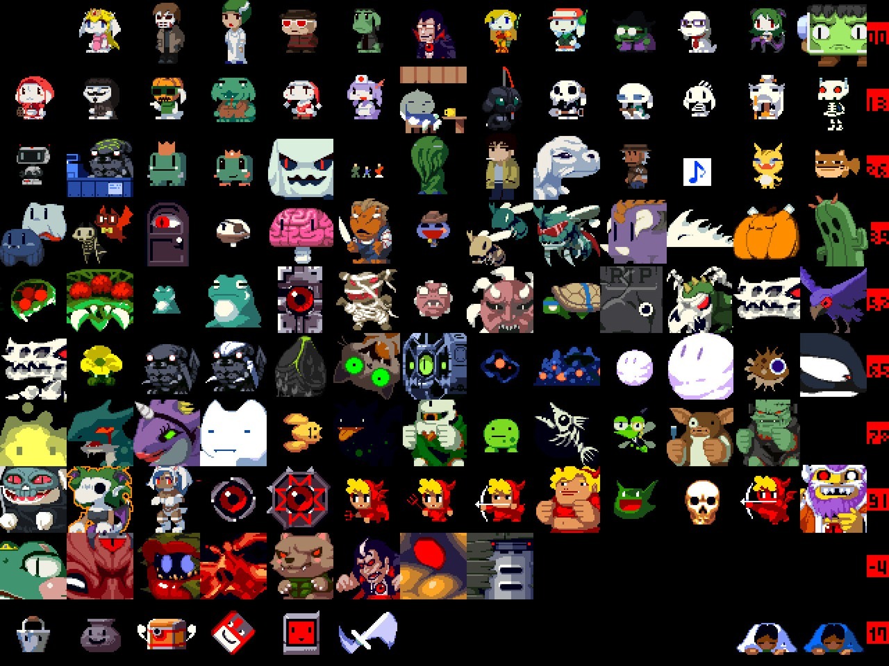 Quote =cave story sprite revamps=. 